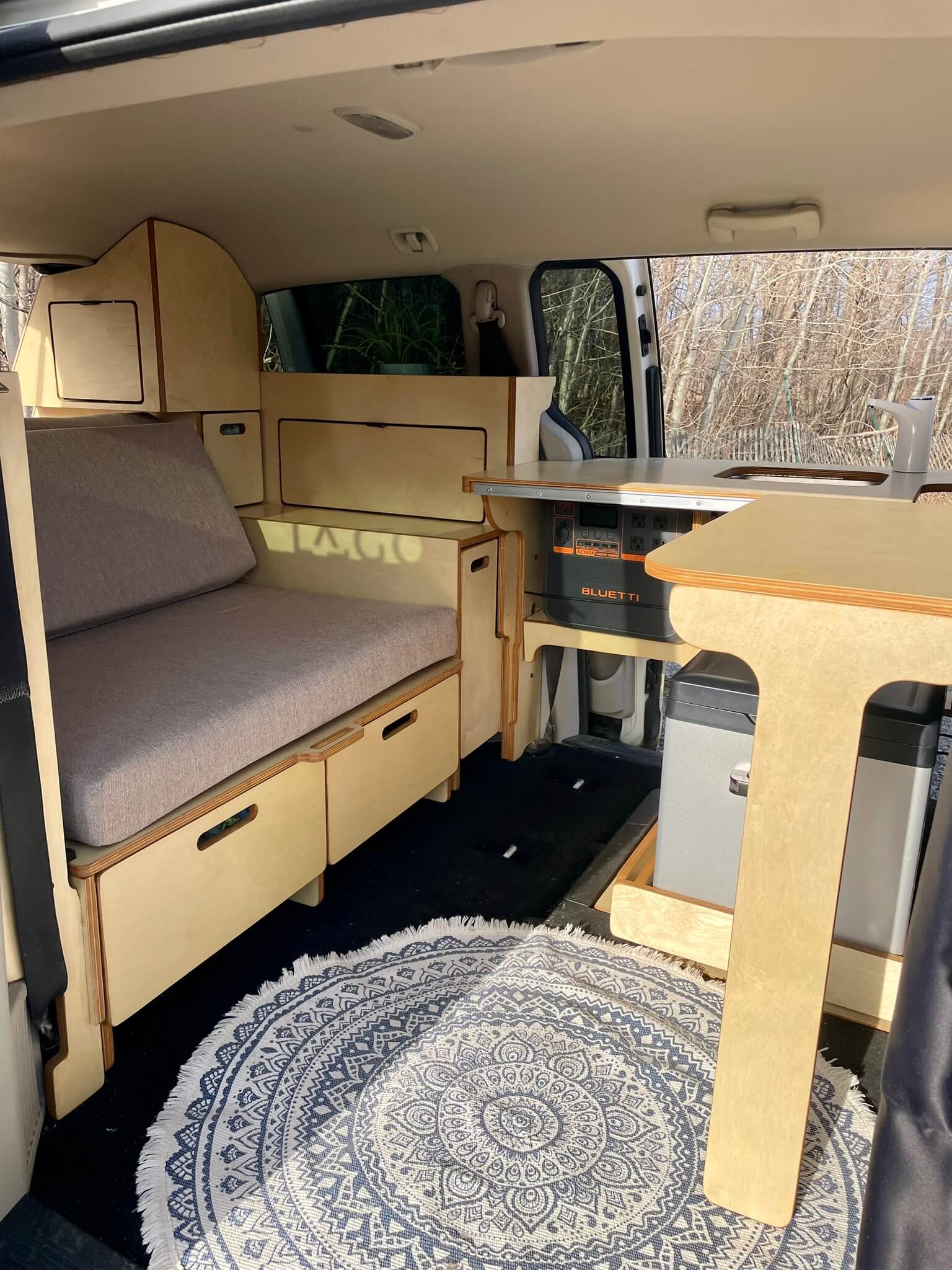 Minivan conversion Hygge - Intérieur